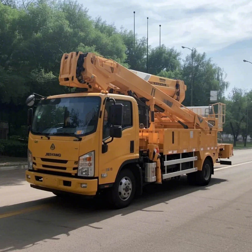 18M Insulated Hybrid Aerial Platform for Live-Line Work | 50kV Certified | CE/ISO Compliant