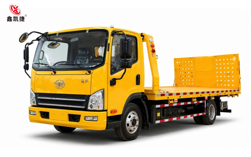 Heavy-Duty Jiefang Tiger VH Flatbed Tow Truck for Emergency Recovery | ISO 9001 Certified