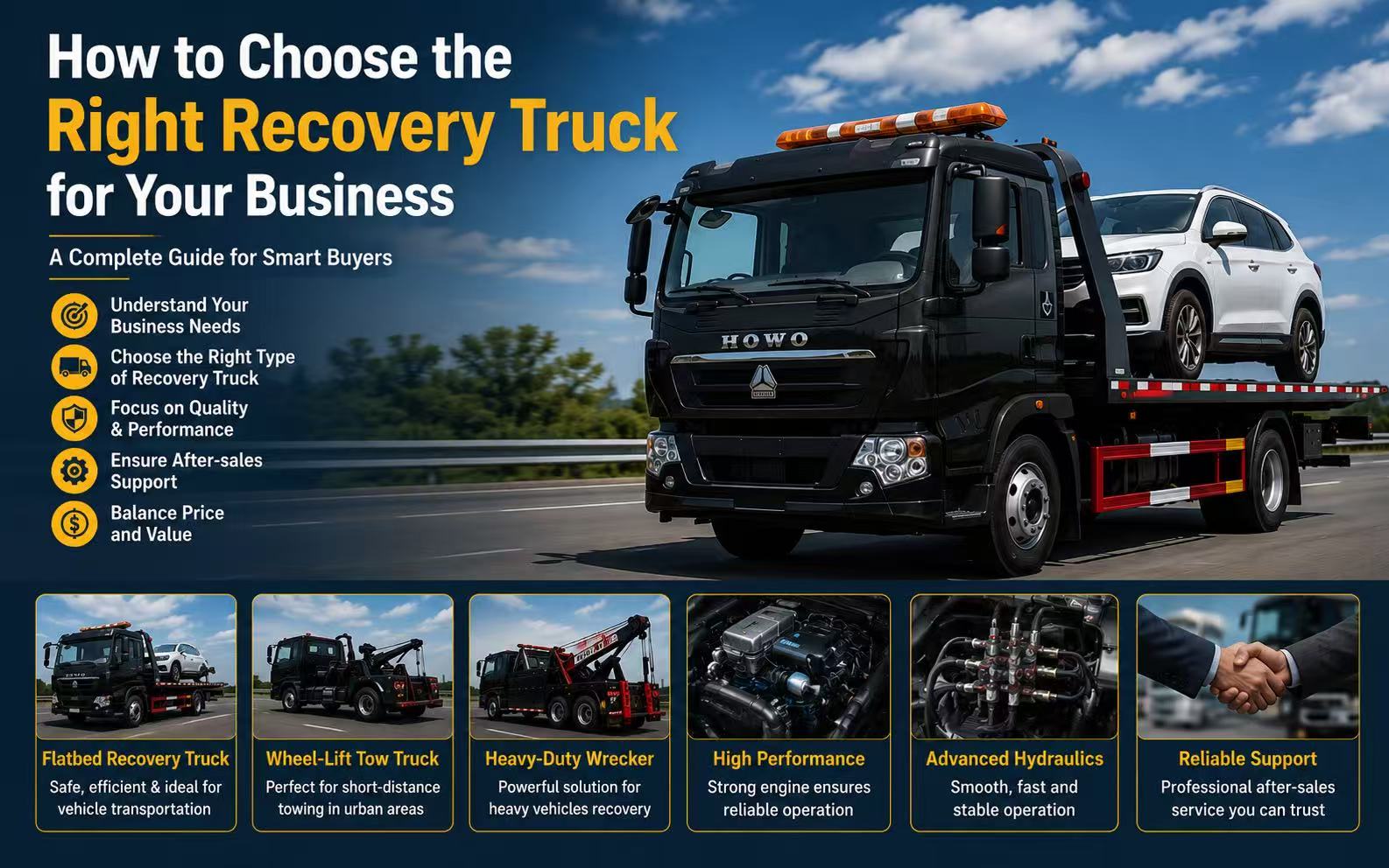 How to Choose the Right Recovery Truck for Your Business